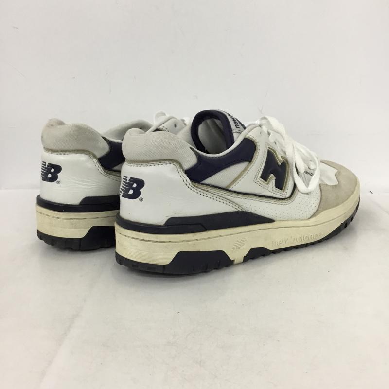 ニューバランス New Balance スニーカー スニーカー BB550WA1 アトモス 28.5cm 28.5cm 無地 白 / ホワイト / white X 紺 / ネイビー / navy メンズ USED 古着 中古 10161917