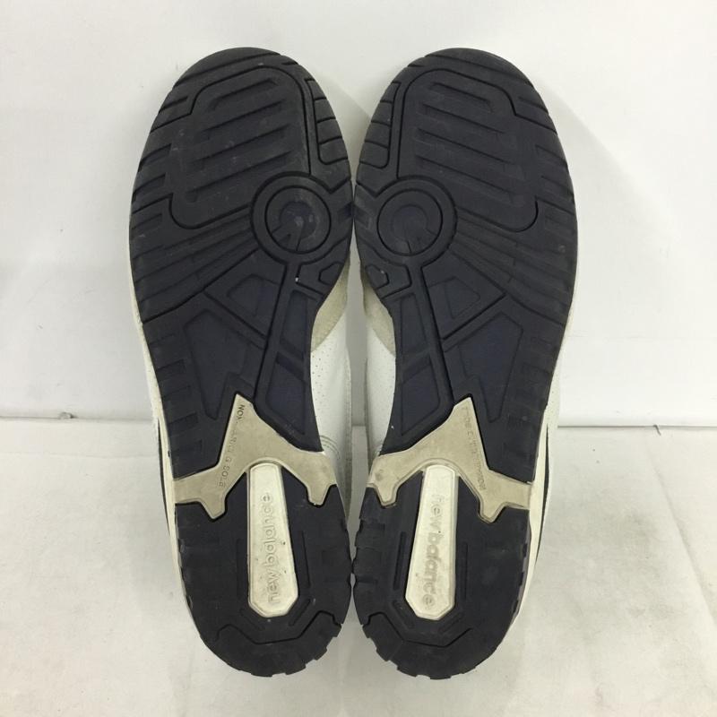 ニューバランス New Balance スニーカー スニーカー BB550WA1 アトモス 28.5cm 28.5cm 無地 白 / ホワイト / white X 紺 / ネイビー / navy メンズ USED 古着 中古 10161917