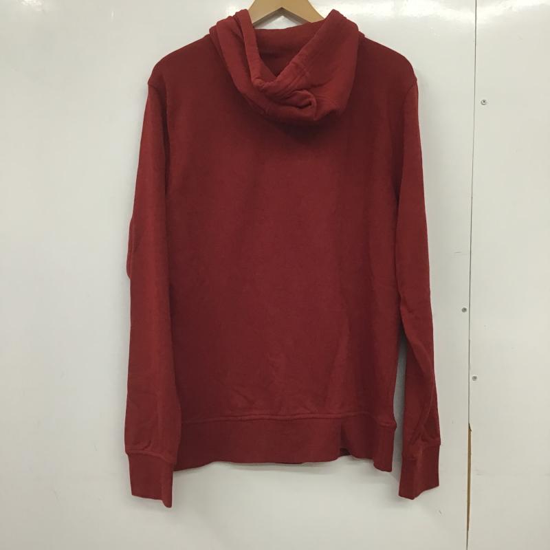 トミーヒルフィガー TOMMY HILFIGER パーカー 長袖 M ロゴ、文字 えんじ / ワインレッド / dark red メンズ USED 古着 中古 10161919