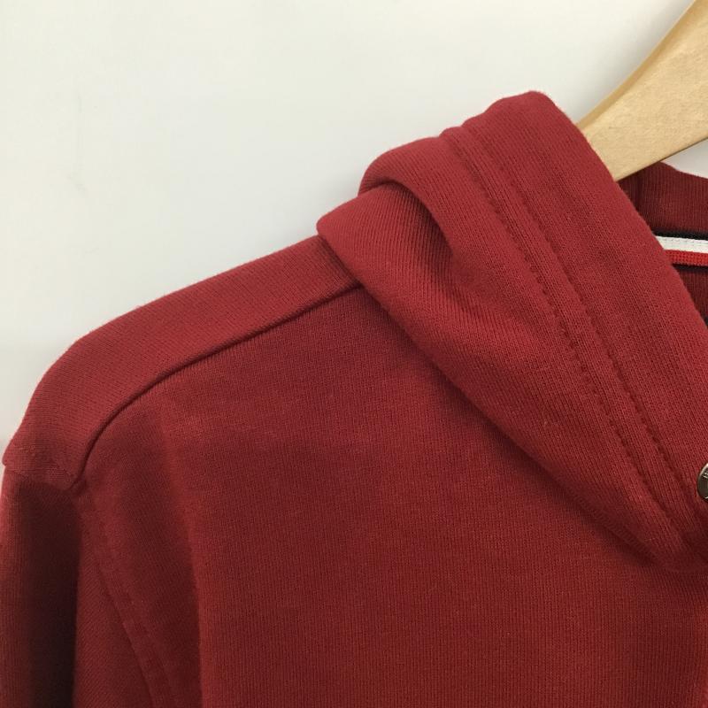 トミーヒルフィガー TOMMY HILFIGER パーカー 長袖 M ロゴ、文字 えんじ / ワインレッド / dark red メンズ USED 古着 中古 10161919