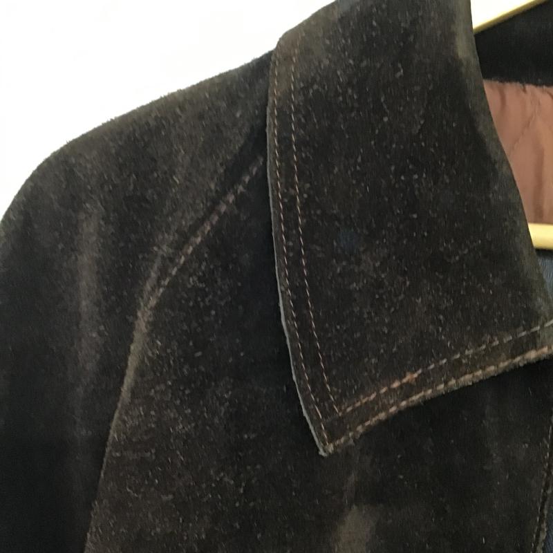 古着 USED ジャケット、上着 ジャンパー、ブルゾン ジップアップジャケット アウター 古着 3 無地 茶 / ブラウン / brown メンズ USED 古着 中古 10161920