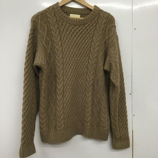 フリークスストア FREAK S STORE ニット、セーター 長袖 長袖ニットカットソー クルーネック セーター S  ベージュ / ベージュ / beige メンズ USED 古着 中古 10161924