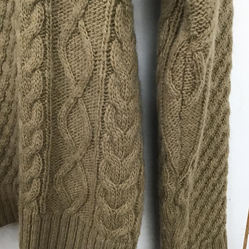 フリークスストア FREAK S STORE ニット、セーター 長袖 長袖ニットカットソー クルーネック セーター S  ベージュ / ベージュ / beige メンズ USED 古着 中古 10161924
