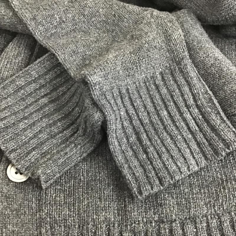 ポロバイラルフローレン Polo by RALPH LAUREN カーディガン 長袖 長袖カーディガン 前ボタン ニットカーディガン M ロゴ、文字 ダークグレー / ダークグレー / メンズ USED 古着 中古 10161926
