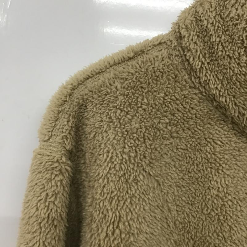 チャムス CHUMS ジャケット、上着 ジャンパー、ブルゾン ジップアップフリースジャケット アウター 長袖ジャケット L ロゴ、文字 ベージュ / ベージュ / beige メンズ USED 古着 中古 10161927