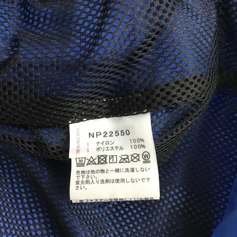 ザノースフェイス THE NORTH FACE ジャケット、上着 ジャンパー、ブルゾン ジップアップナイロンジャケット アウター L ロゴ、文字 青 / ブルー / blue メンズ USED 古着 中古 10161928