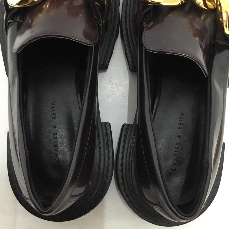チャールズアンドキース charles&keith ローファー ローファー 70900399 ペルリーネ チャンキーチェーンローファー 38 無地 マルチカラー / マルチカラー / multicolor レディース USED 古着 中古 10161933