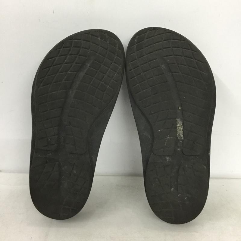 ウーフォス OOFOS サンダル サンダル 無地 黒 / ブラック / black レディース USED 古着 中古 10161937