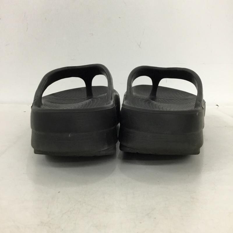 ウーフォス OOFOS サンダル サンダル 無地 黒 / ブラック / black レディース USED 古着 中古 10161937