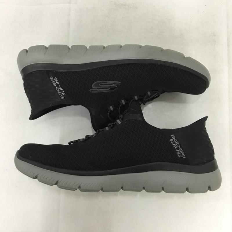 スケッチャーズ SKECHERS スニーカー スニーカー 232457W スリップインズ サミッツ ハイ レンジ 27.5cm 27.5cm ロゴ、文字 黒 / ブラック / black メンズ USED 古着 中古 10161940