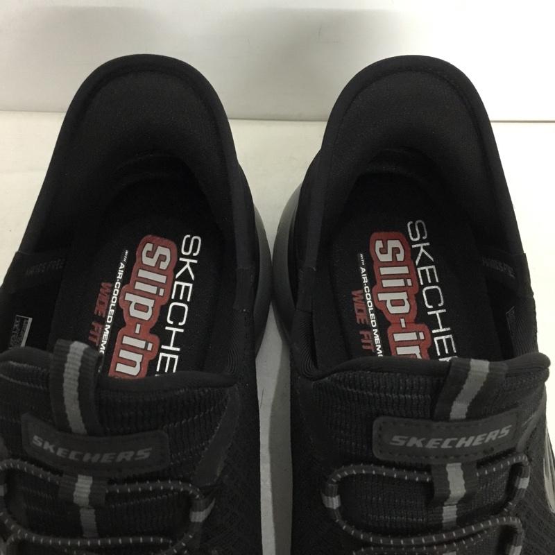 スケッチャーズ SKECHERS スニーカー スニーカー 232457W スリップインズ サミッツ ハイ レンジ 27.5cm 27.5cm ロゴ、文字 黒 / ブラック / black メンズ USED 古着 中古 10161940