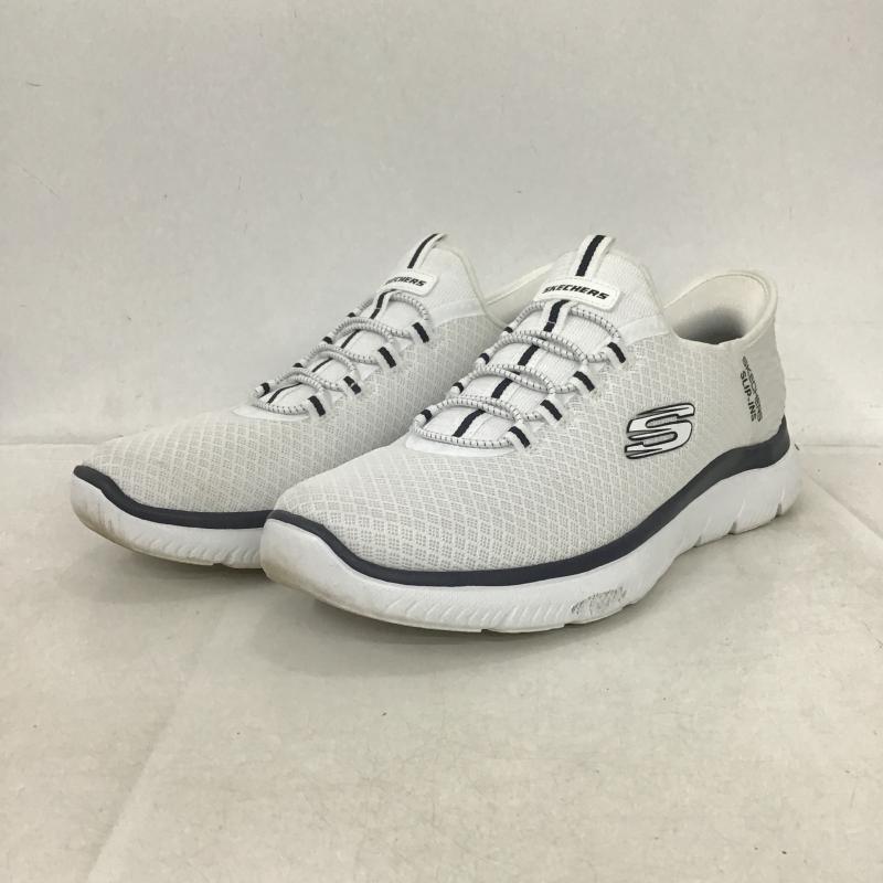 スケッチャーズ SKECHERS スニーカー スニーカー 232457 スリップインズ サミッツ - ハイ レンジ 27.5cm 27.5cm ロゴ、文字 白 / ホワイト / white メンズ USED 古着 中古 10161942
