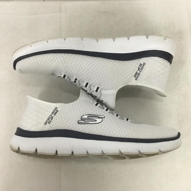 スケッチャーズ SKECHERS スニーカー スニーカー 232457 スリップインズ サミッツ - ハイ レンジ 27.5cm 27.5cm ロゴ、文字 白 / ホワイト / white メンズ USED 古着 中古 10161942