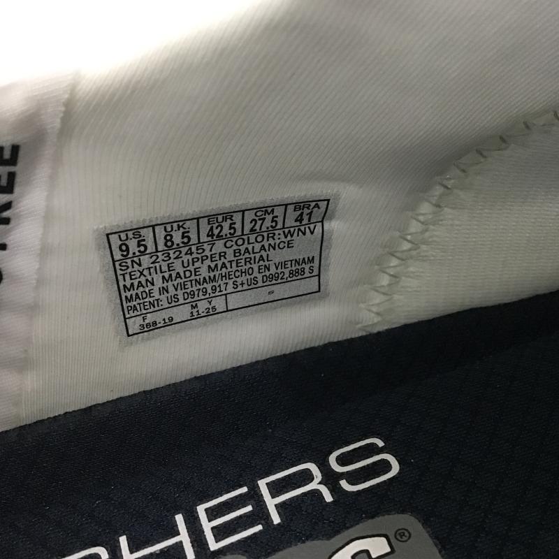 スケッチャーズ SKECHERS スニーカー スニーカー 232457 スリップインズ サミッツ - ハイ レンジ 27.5cm 27.5cm ロゴ、文字 白 / ホワイト / white メンズ USED 古着 中古 10161942