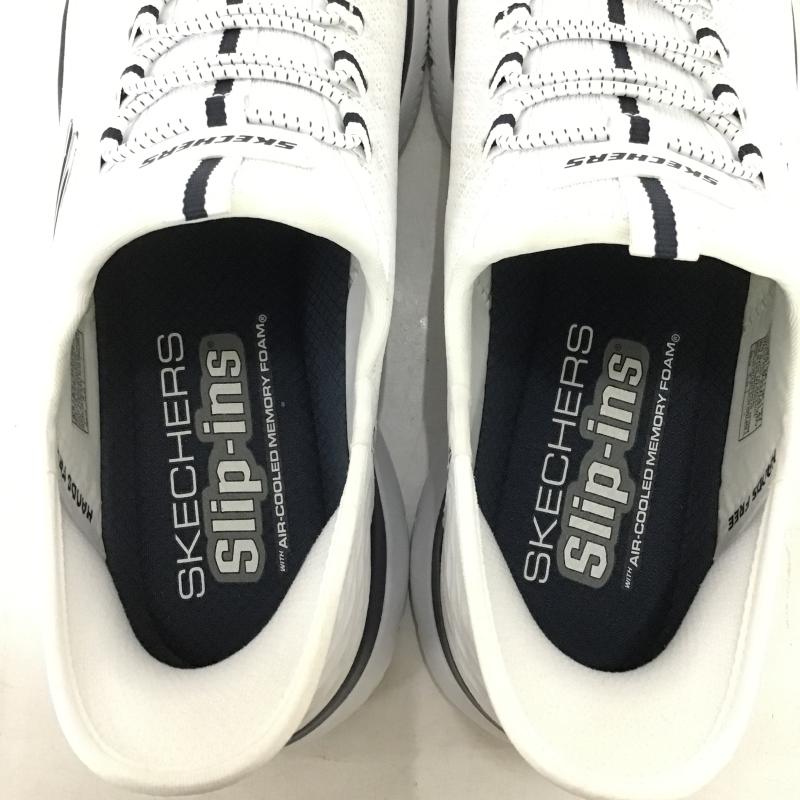 スケッチャーズ SKECHERS スニーカー スニーカー 232457 スリップインズ サミッツ - ハイ レンジ 27.5cm 27.5cm ロゴ、文字 白 / ホワイト / white メンズ USED 古着 中古 10161942