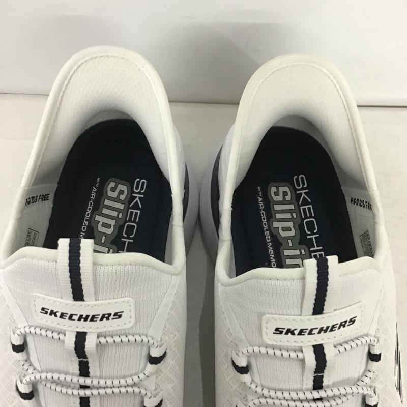 スケッチャーズ SKECHERS スニーカー スニーカー 232457 スリップインズ サミッツ - ハイ レンジ 27.5cm 27.5cm ロゴ、文字 白 / ホワイト / white メンズ USED 古着 中古 10161942