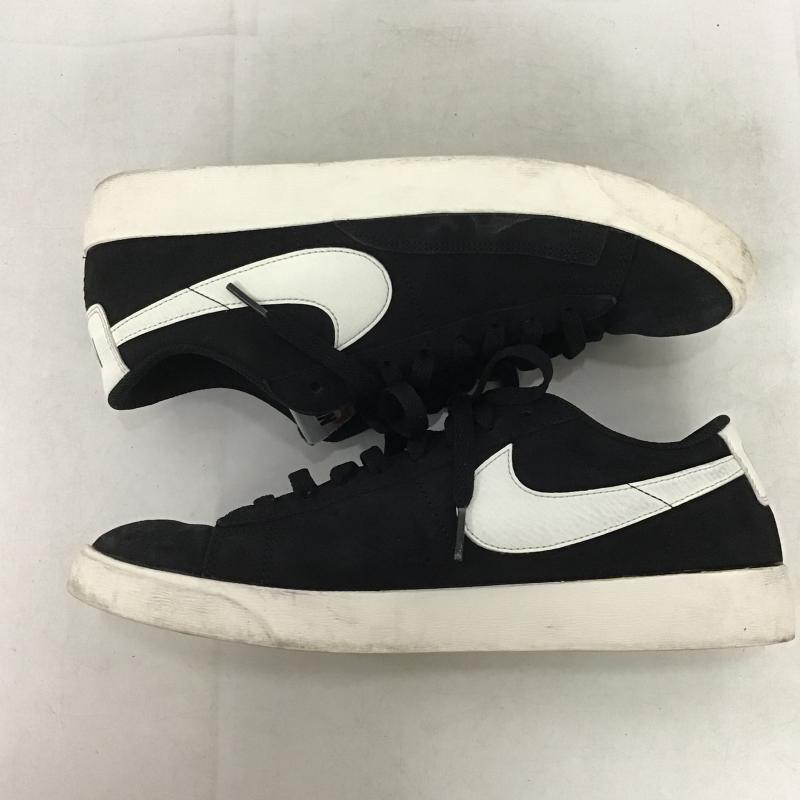 ナイキ NIKE スニーカー スニーカー AV9373-001 WMNS BLAZER LOW SD 28.5cm 28.5cm ロゴ、文字 黒 / ブラック / black レディース USED 古着 中古 10161943