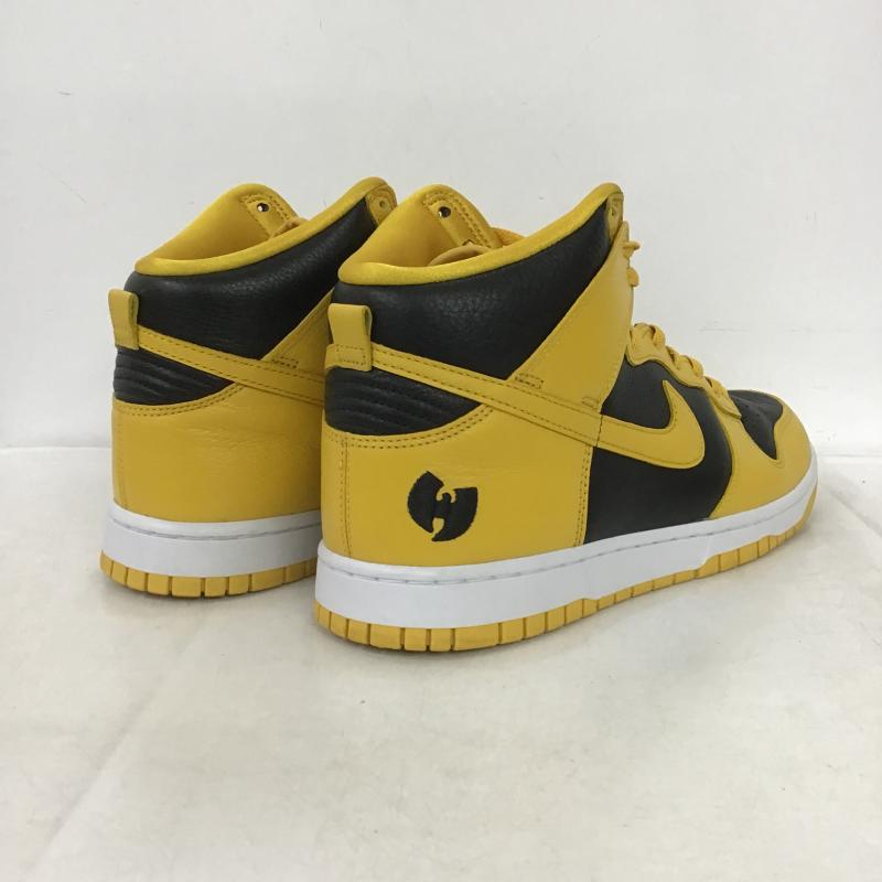 ナイキ NIKE スニーカー スニーカー HJ4320-001 DUNK HI RETRO PREMIUM 28.5cm 28.5cm ワンポイント 黒 / ブラック / black X 黄 / イエロー / yellow メンズ USED 古着 中古 10161945