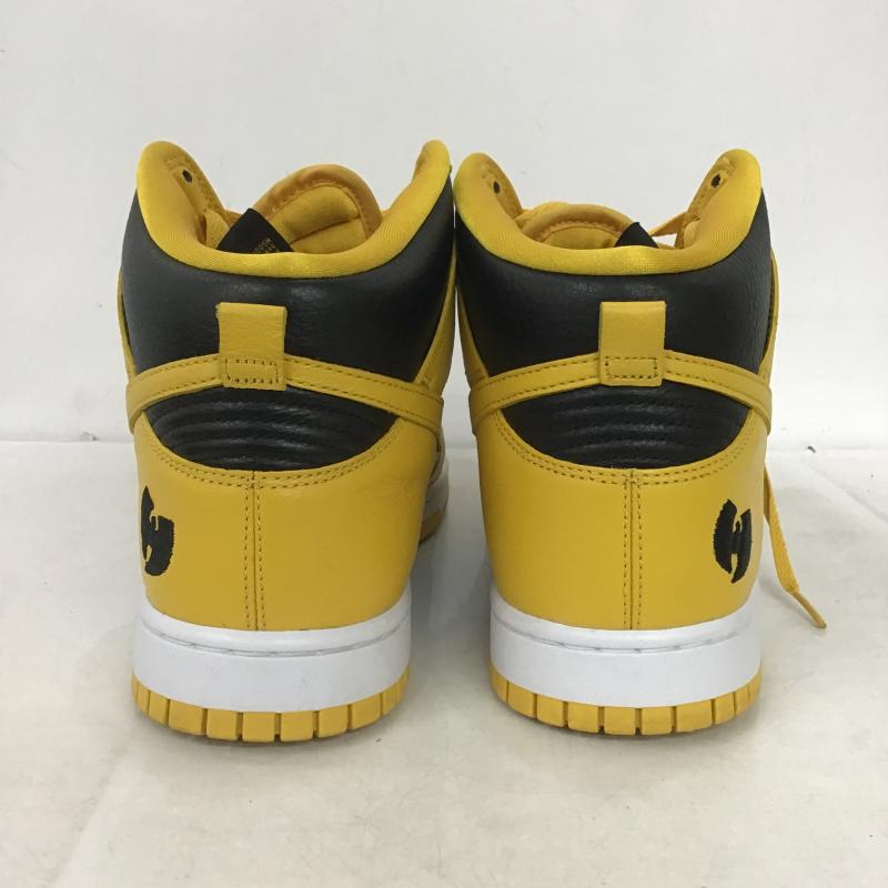 ナイキ NIKE スニーカー スニーカー HJ4320-001 DUNK HI RETRO PREMIUM 28.5cm 28.5cm ワンポイント 黒 / ブラック / black X 黄 / イエロー / yellow メンズ USED 古着 中古 10161945