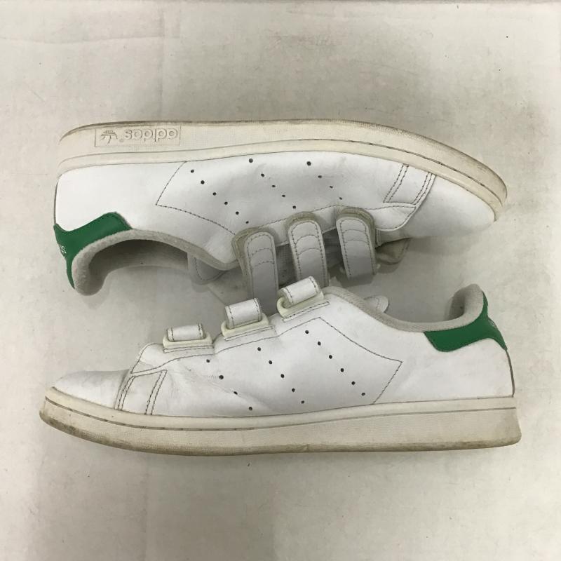 アディダス adidas スニーカー スニーカー S75187 STAN SMITH CF 26cm 26.0cm ロゴ、文字 白 / ホワイト / white X 緑 / グリーン / green メンズ USED 古着 中古 10161947