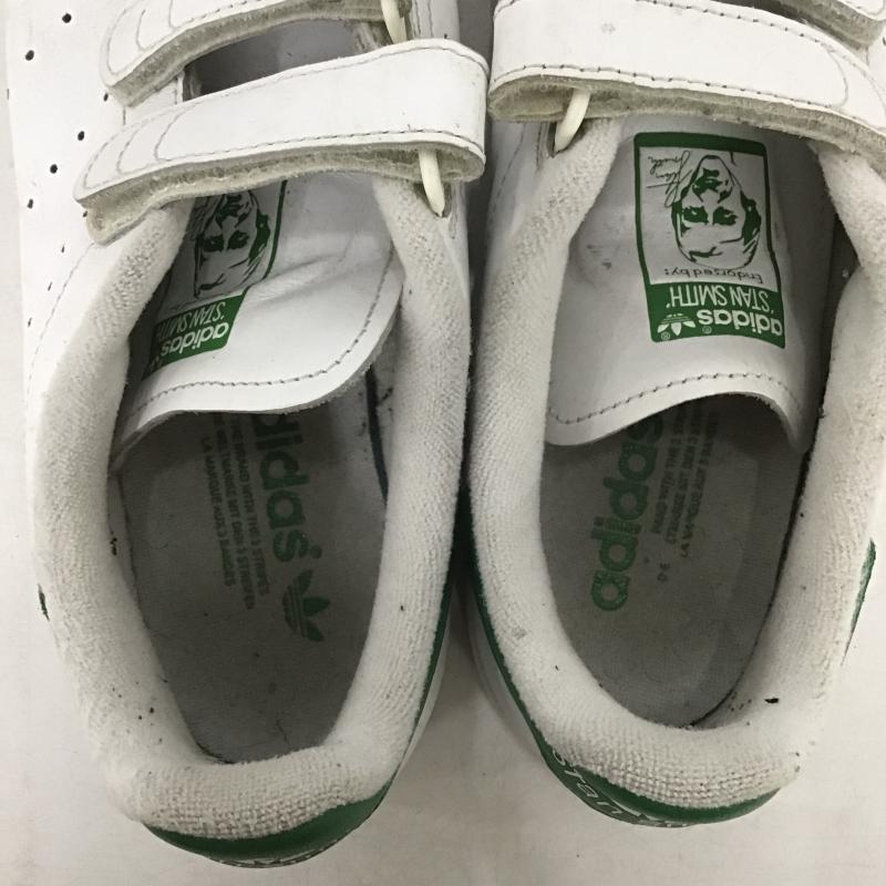 アディダス adidas スニーカー スニーカー S75187 STAN SMITH CF 26cm 26.0cm ロゴ、文字 白 / ホワイト / white X 緑 / グリーン / green メンズ USED 古着 中古 10161947