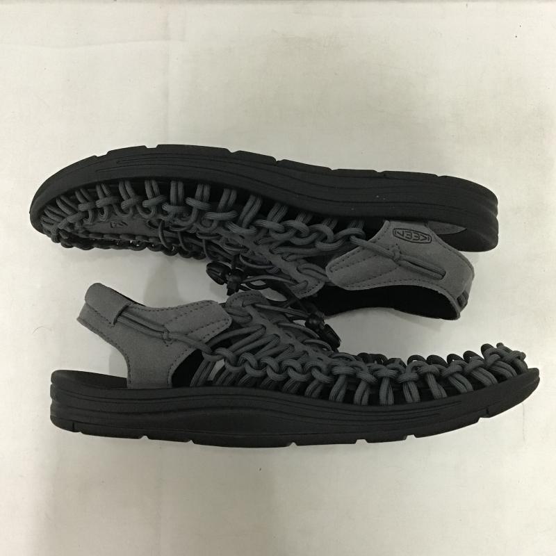 キーン KEEN サンダル サンダル 1026335 UNEEK 28cm 28.0cm ロゴ、文字 ダークグレー / ダークグレー / メンズ USED 古着 中古 10161952
