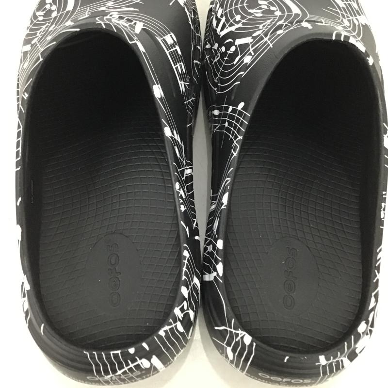 タカヒロ ミヤシタ ザ ソロイスト TAKAHIRO MIYASHITA The SoloIst. サンダル サンダル SOF.0026 clog EU41 27cm 27.0cm 総柄 黒 / ブラック / black メンズ USED 古着 中古 10161955