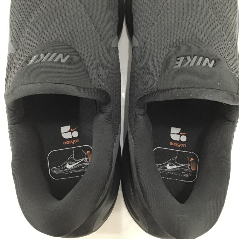 ナイキ NIKE スニーカー スニーカー HQ2414-003 REVOLUTION 8 EASYON スリッポン 25.5cm 25.5cm ロゴ、文字 黒 / ブラック / black メンズ USED 古着 中古 10161957