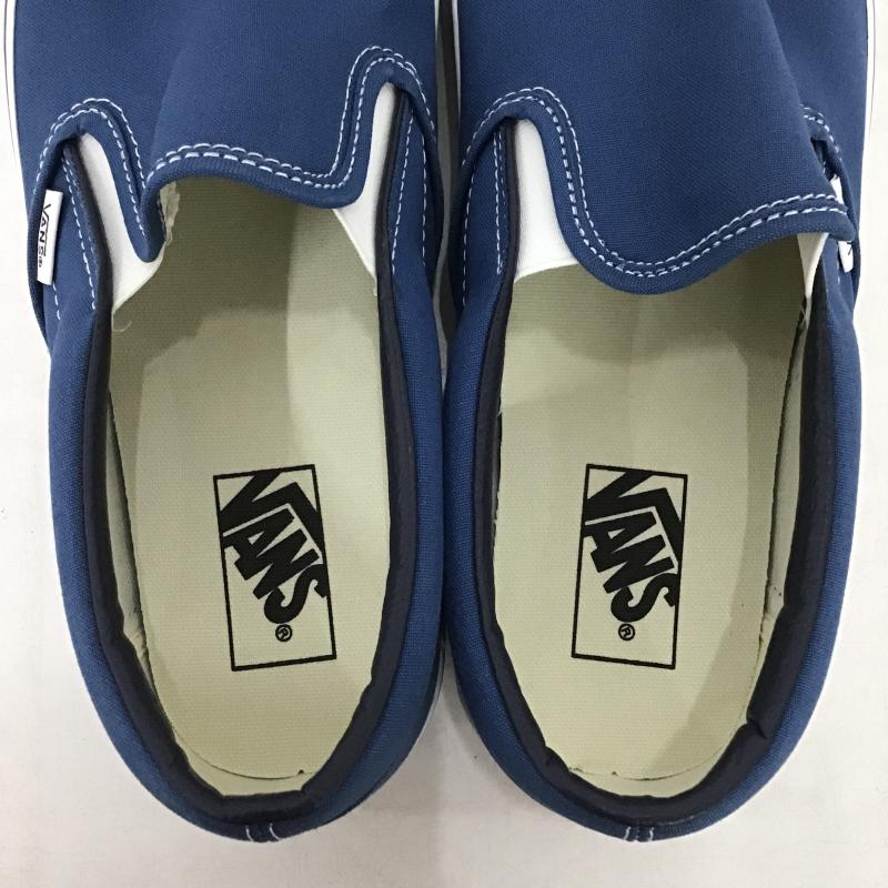 バンズ VANS スリッポン スリッポン 751505 スニーカー 28.5cm 28.5cm ロゴ、文字 青 / ブルー / blue メンズ USED 古着 中古 10161958