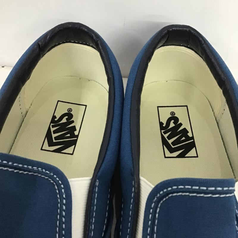 バンズ VANS スリッポン スリッポン 751505 スニーカー 28.5cm 28.5cm ロゴ、文字 青 / ブルー / blue メンズ USED 古着 中古 10161958