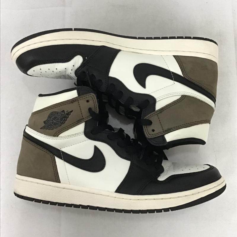 ナイキ NIKE スニーカー スニーカー 555088-105 Air Jordan 1 High OG Sail/Dark Mocha/Black 28.5cm 28.5cm 無地 マルチカラー / マルチカラー / multicolor メンズ USED 古着 中古 10161960