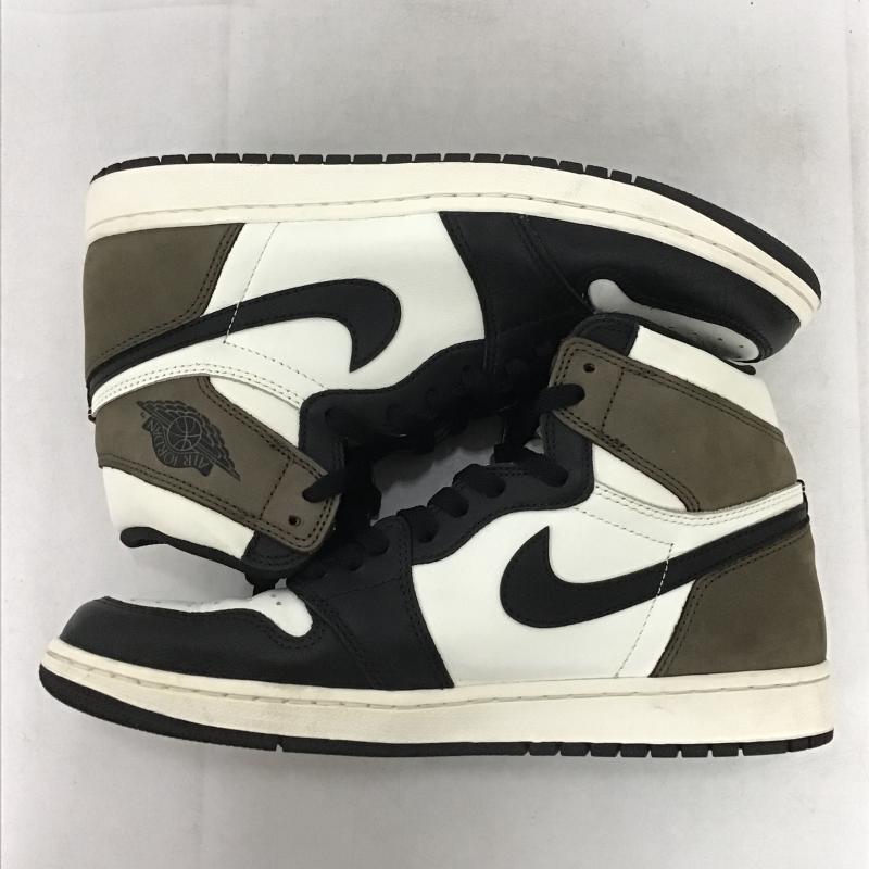 ナイキ NIKE スニーカー スニーカー 555088-105 Air Jordan 1 High OG Sail/Dark Mocha/Black 28.5cm 28.5cm 無地 マルチカラー / マルチカラー / multicolor メンズ USED 古着 中古 10161960
