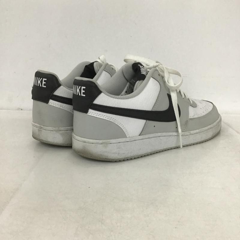 ナイキ NIKE スニーカー スニーカー HV0927-097 コート ビジョン ロー 25.5cm 25.5cm ロゴ、文字 白 / ホワイト / white X 灰 / グレー / gray X 黒 / ブラック / black メンズ USED 古着 中古 10161962