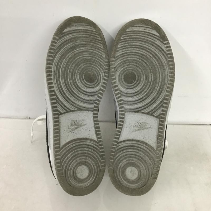 ナイキ NIKE スニーカー スニーカー HV0927-097 コート ビジョン ロー 25.5cm 25.5cm ロゴ、文字 白 / ホワイト / white X 灰 / グレー / gray X 黒 / ブラック / black メンズ USED 古着 中古 10161962