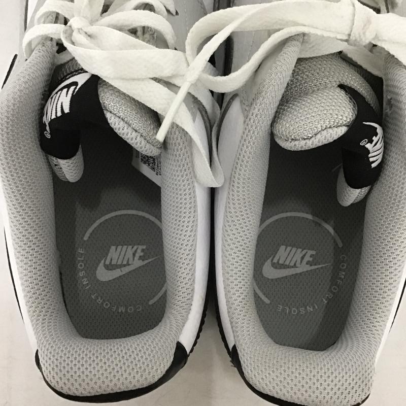 ナイキ NIKE スニーカー スニーカー HV0927-097 コート ビジョン ロー 25.5cm 25.5cm ロゴ、文字 白 / ホワイト / white X 灰 / グレー / gray X 黒 / ブラック / black メンズ USED 古着 中古 10161962