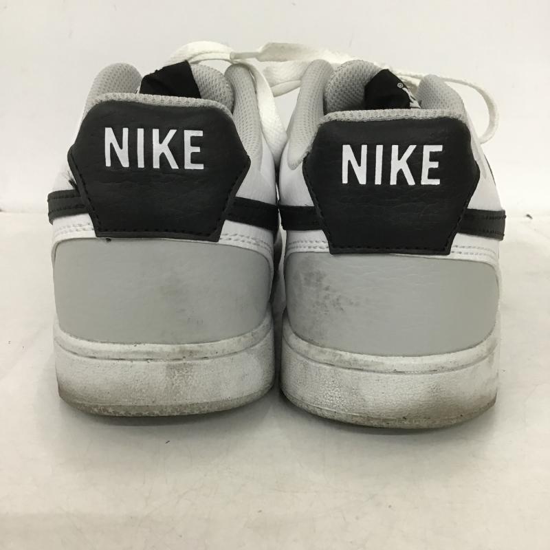 ナイキ NIKE スニーカー スニーカー HV0927-097 コート ビジョン ロー 25.5cm 25.5cm ロゴ、文字 白 / ホワイト / white X 灰 / グレー / gray X 黒 / ブラック / black メンズ USED 古着 中古 10161962