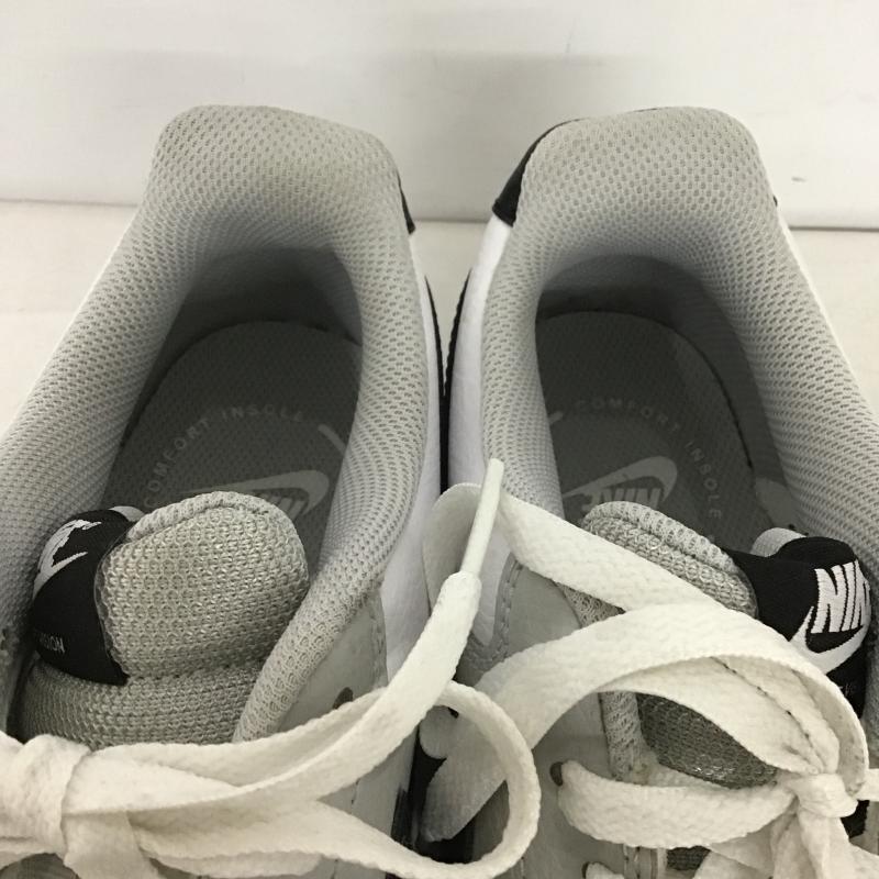 ナイキ NIKE スニーカー スニーカー HV0927-097 コート ビジョン ロー 25.5cm 25.5cm ロゴ、文字 白 / ホワイト / white X 灰 / グレー / gray X 黒 / ブラック / black メンズ USED 古着 中古 10161962