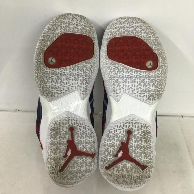 ナイキ NIKE スニーカー スニーカー DD4886-400 JORDAN WHY NOT ZER0.4 PF 26cm 26.0cm ロゴ、文字 白 / ホワイト / white X 紺 / ネイビー / navy X 赤 / レッド / red メンズ USED 古着 中古 10161963
