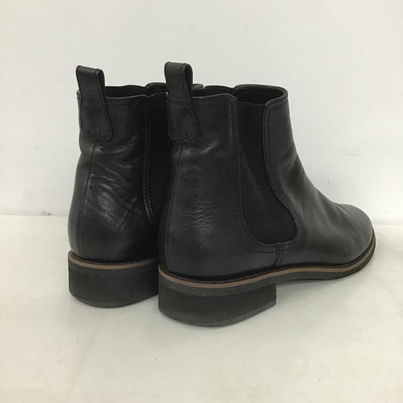 ツモリチサト TSUMORI CHISATO ブーツ ショートブーツ 23.5cm 無地 黒 / ブラック / black レディース USED 古着 中古 10161964