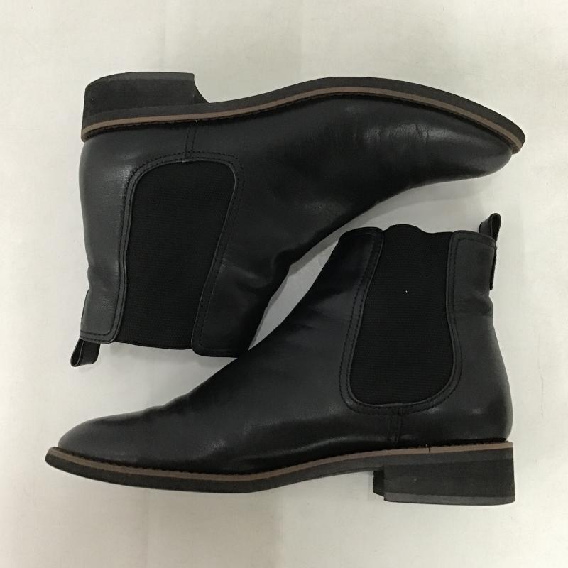 ツモリチサト TSUMORI CHISATO ブーツ ショートブーツ 23.5cm 無地 黒 / ブラック / black レディース USED 古着 中古 10161964
