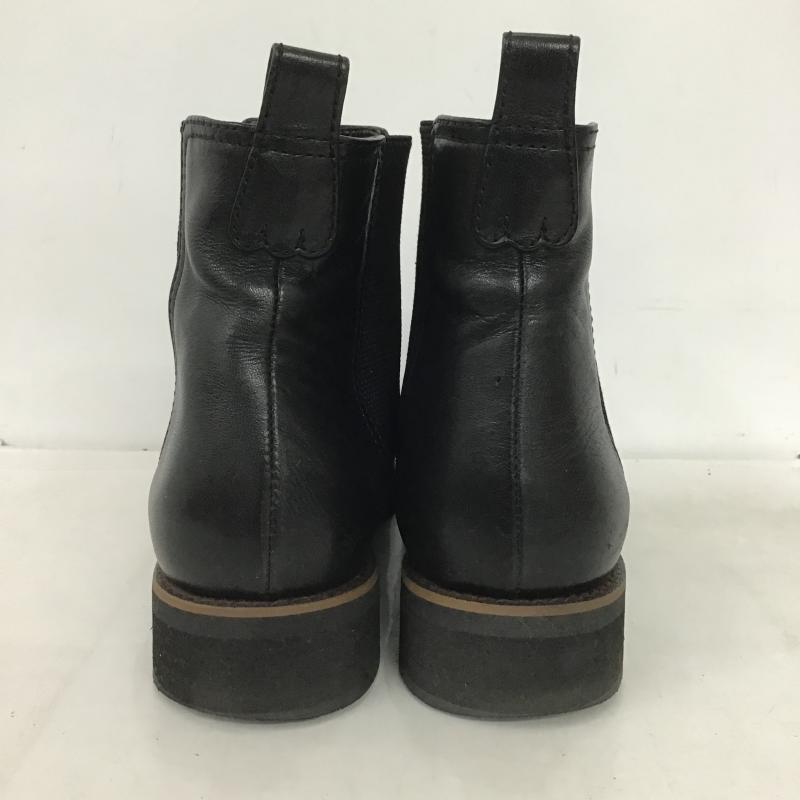 ツモリチサト TSUMORI CHISATO ブーツ ショートブーツ 23.5cm 無地 黒 / ブラック / black レディース USED 古着 中古 10161964