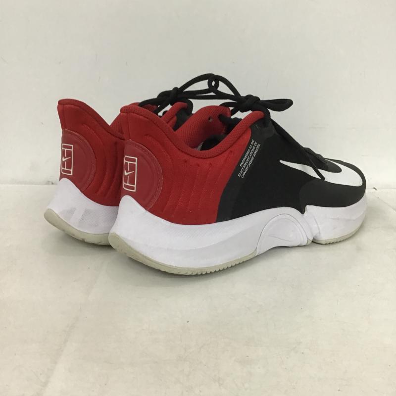 ナイキ NIKE スニーカー スニーカー CK7513-005 NikeCourt エア ズーム GP Turbo 26cm 26.0cm 無地 白 / ホワイト / white X 黒 / ブラック / black X 赤 / レッド / red メンズ USED 古着 中古 10161966