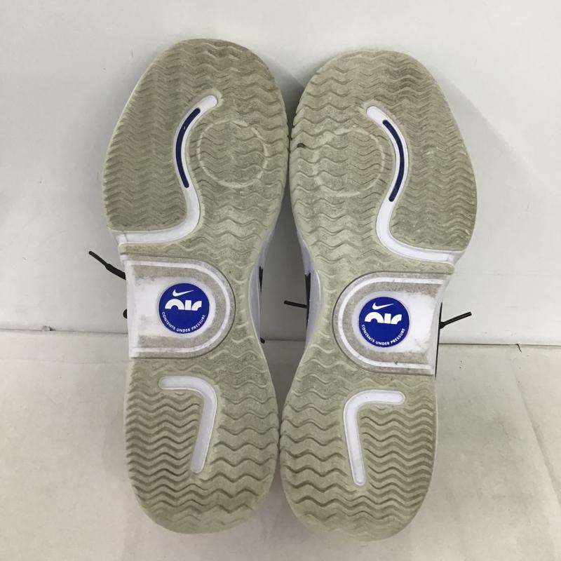 ナイキ NIKE スニーカー スニーカー CK7513-005 NikeCourt エア ズーム GP Turbo 26cm 26.0cm 無地 白 / ホワイト / white X 黒 / ブラック / black X 赤 / レッド / red メンズ USED 古着 中古 10161966