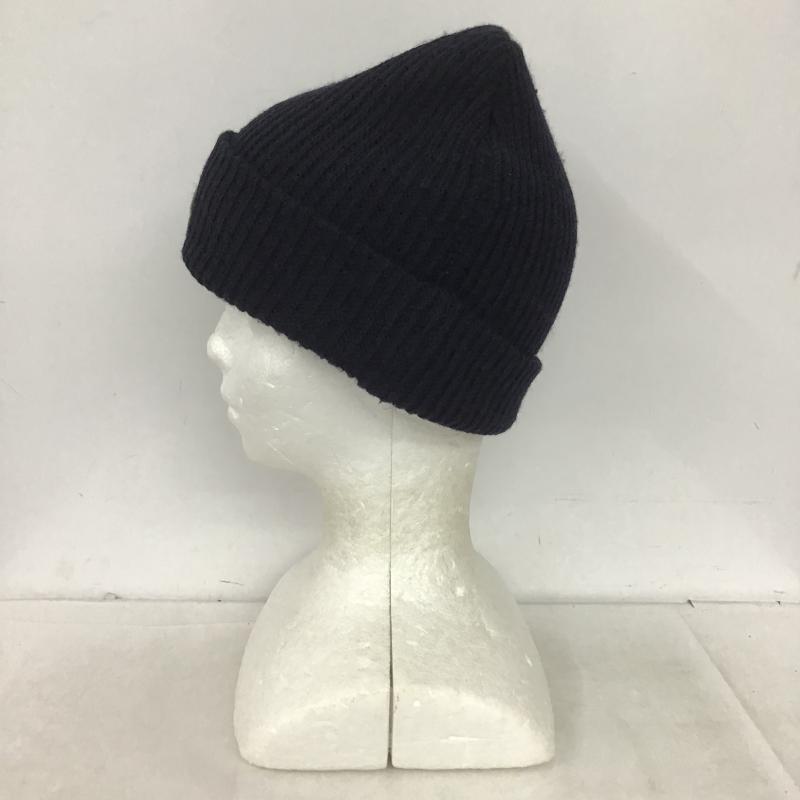 デウスエクスマキナ DEUS EX MACHINA 帽子 ニット帽 ロゴ、文字 紺 / ネイビー / navy メンズ USED 古着 中古 10161969