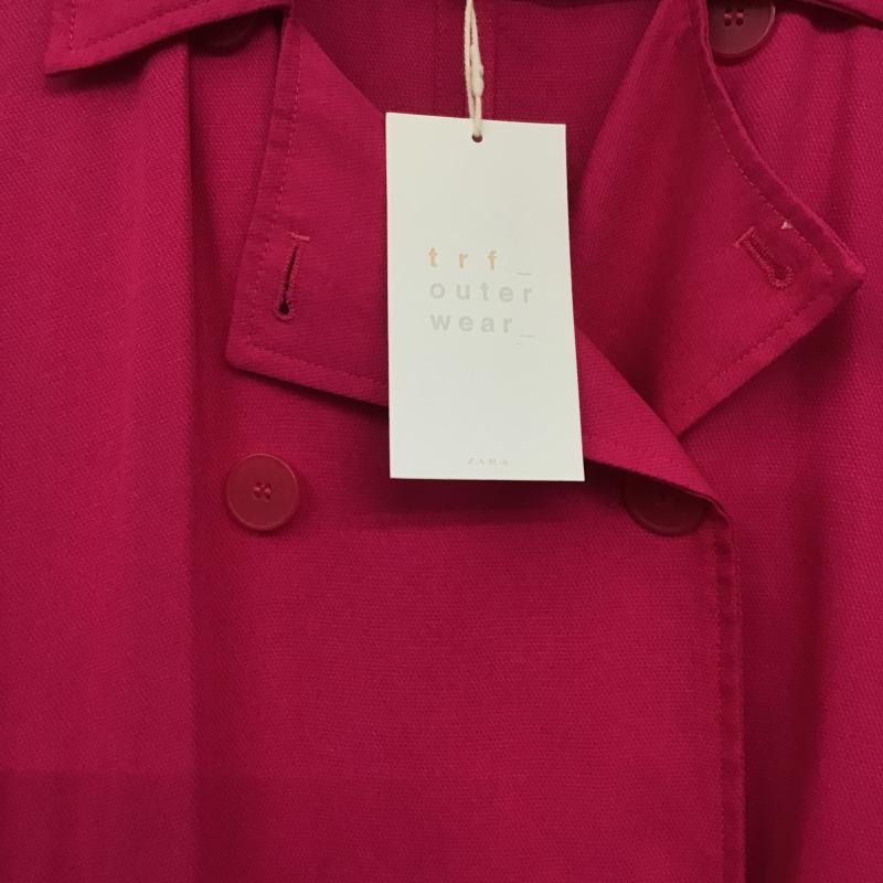 ザラ ZARA コート コート一般 L 無地 桃 / ピンク / pink レディース USED 古着 中古 10161970