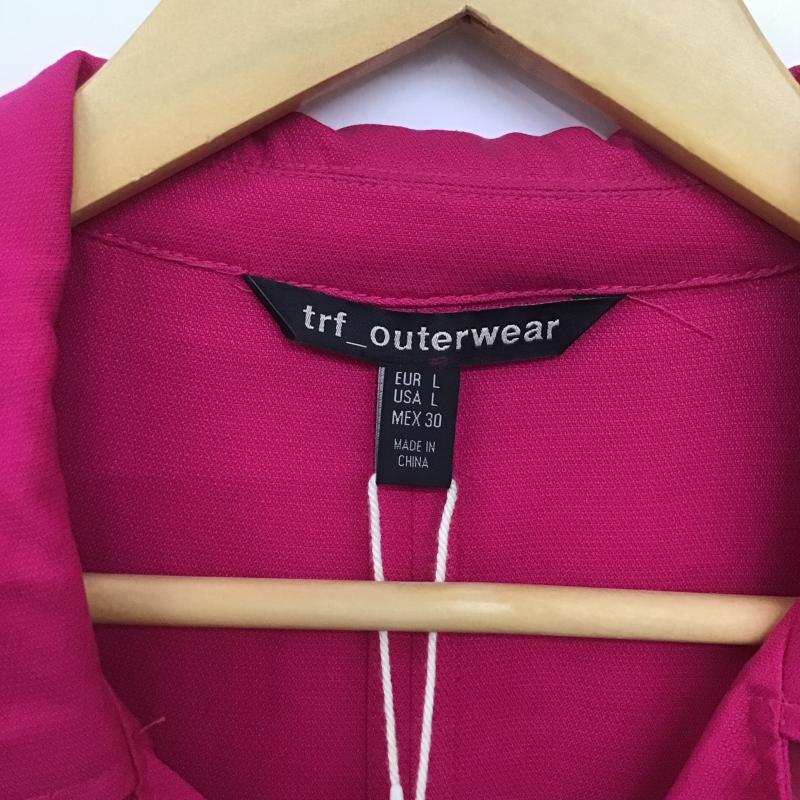 ザラ ZARA コート コート一般 L 無地 桃 / ピンク / pink レディース USED 古着 中古 10161970