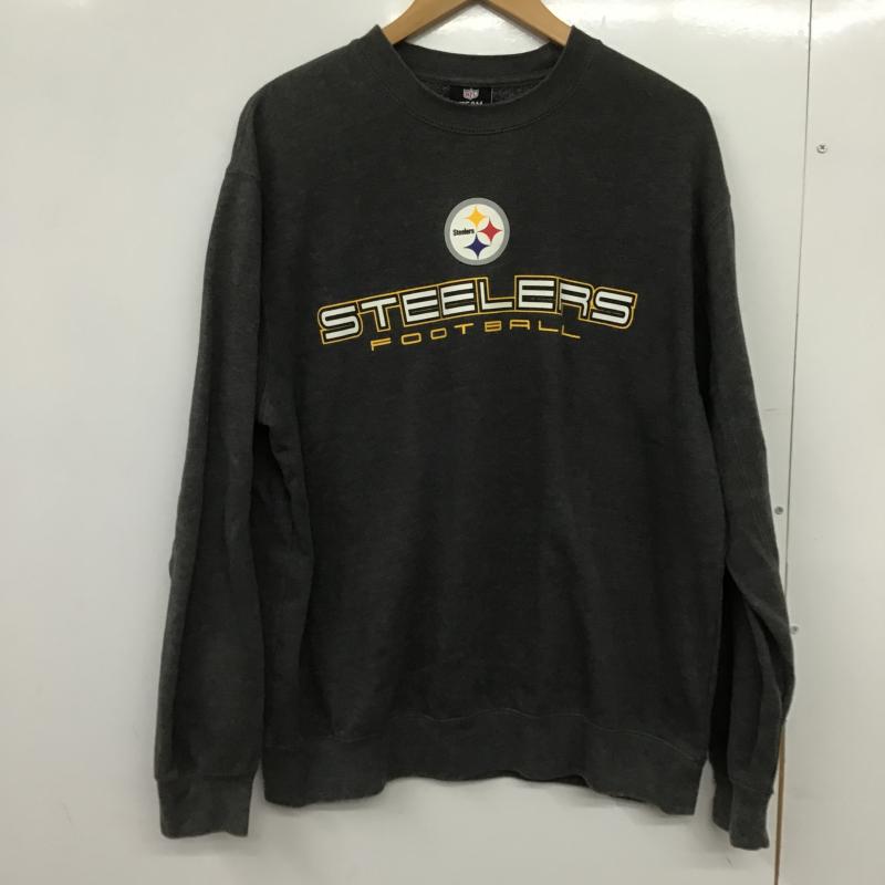 ナショナルフットボールリーグ NFL トレーナー 長袖 長袖トレーナー スウェット クルーネック プルオーバー ロゴ、文字 ダークグレー / ダークグレー / メンズ USED 古着 中古 10161972