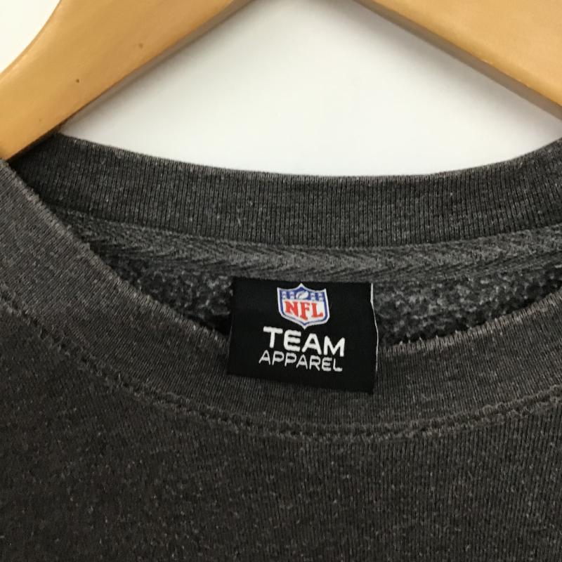 ナショナルフットボールリーグ NFL トレーナー 長袖 長袖トレーナー スウェット クルーネック プルオーバー ロゴ、文字 ダークグレー / ダークグレー / メンズ USED 古着 中古 10161972