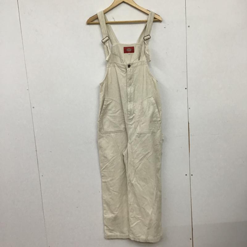 ディッキーズ Dickies サロペット・オーバーオール サロペット、オーバーオール M 無地 オフホワイト / オフホワイト / レディース USED 古着 中古 10161975
