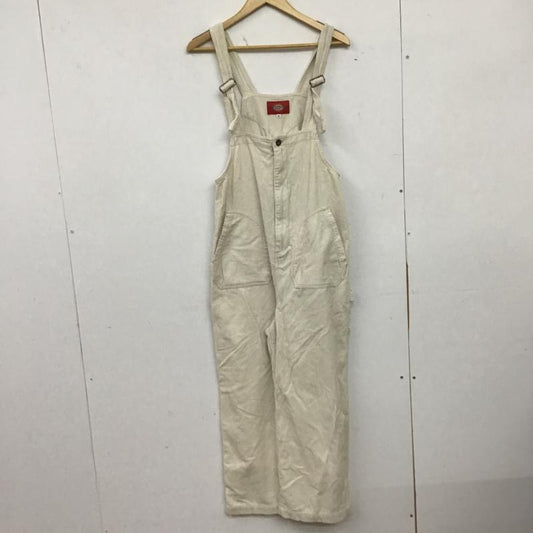 ディッキーズ Dickies サロペット・オーバーオール サロペット、オーバーオール M 無地 オフホワイト / オフホワイト / レディース USED 古着 中古 10161975